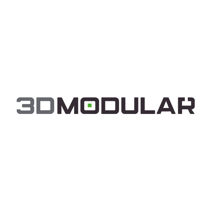 Logotipo de 3d modular